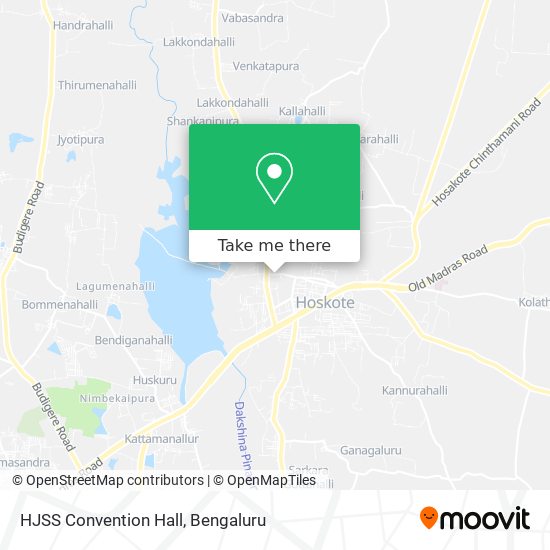 HJSS Convention Hall map