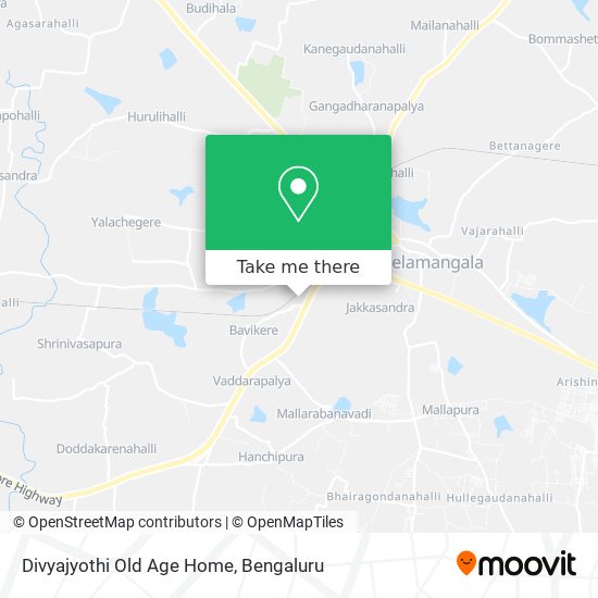 Divyajyothi Old Age Home map