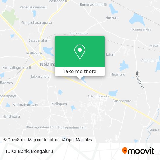 ICICI Bank map