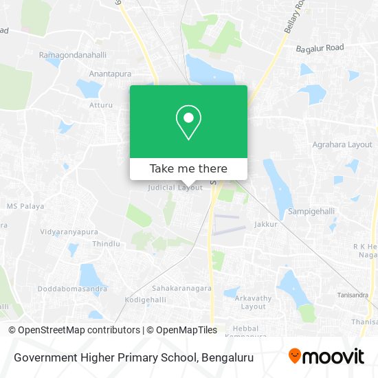 Government Higher Primary School map