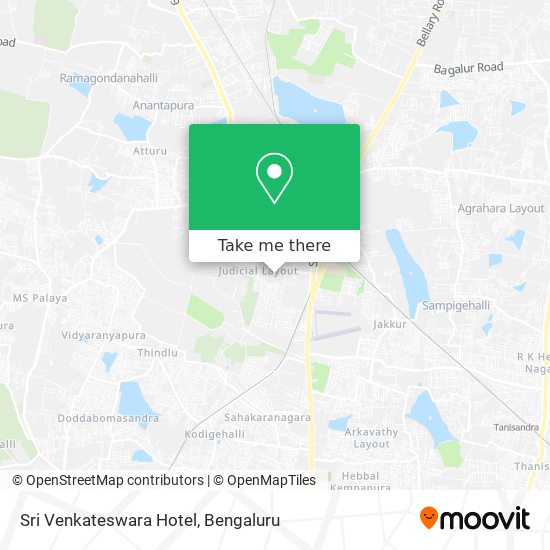 Sri Venkateswara Hotel map
