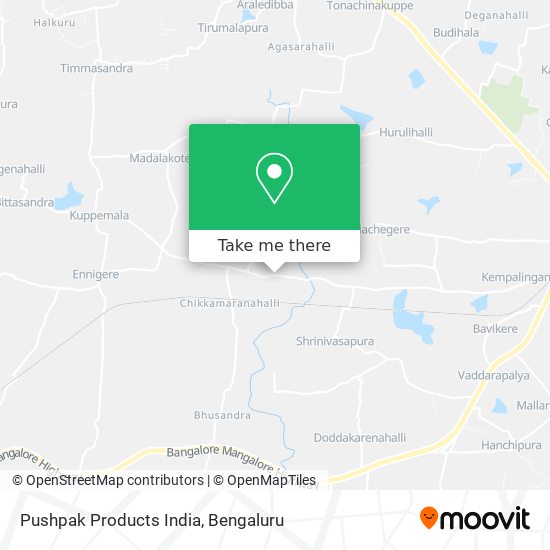 Pushpak Products India map