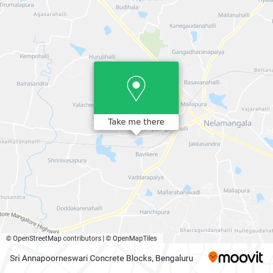 Sri Annapoorneswari Concrete Blocks map