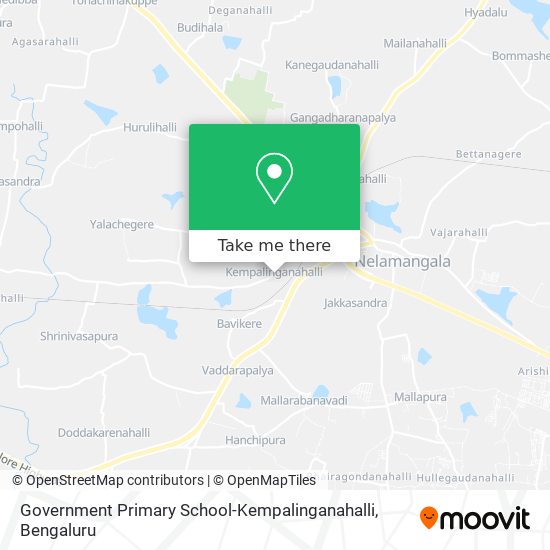 Government Primary School-Kempalinganahalli map
