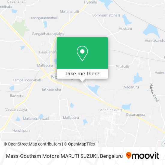 Mass-Goutham Motors-MARUTI SUZUKI map