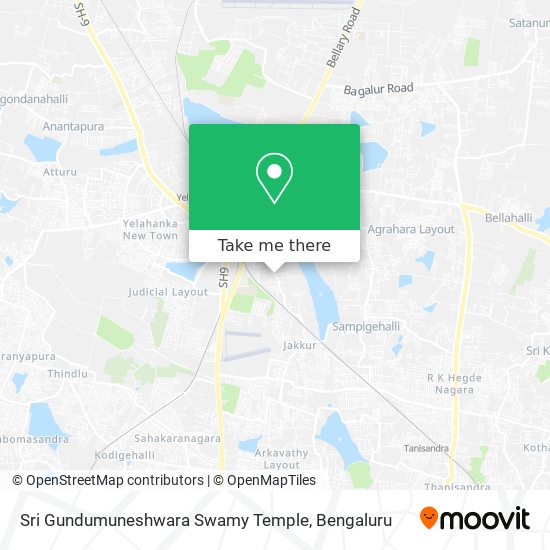 Sri Gundumuneshwara Swamy Temple map