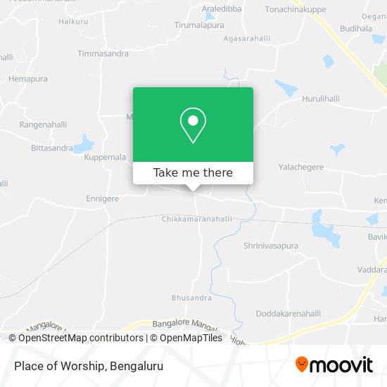 Place of Worship map