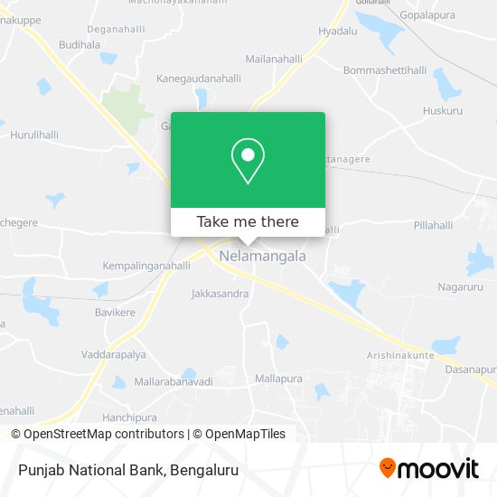 Punjab National Bank map