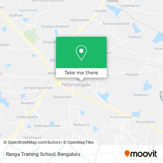 Ranga Training School map