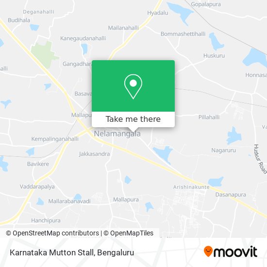 Karnataka Mutton Stall map