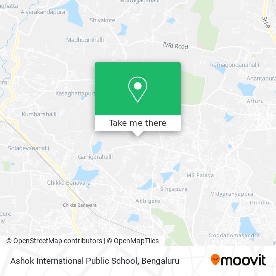 Ashok International Public School map