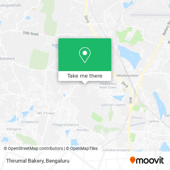 Thirumal Bakery map