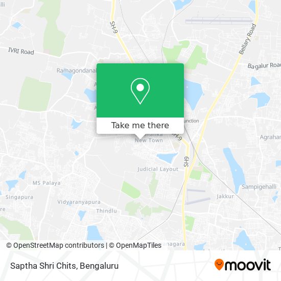 Saptha Shri Chits map