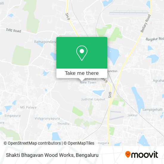 Shakti Bhagavan Wood Works map