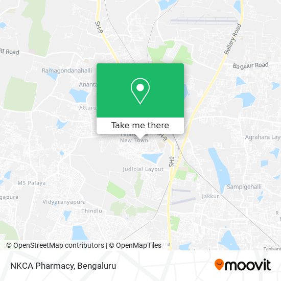 NKCA Pharmacy map