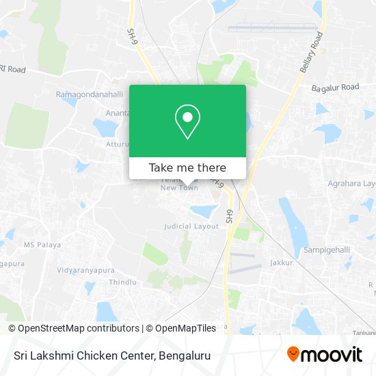 Sri Lakshmi Chicken Center map