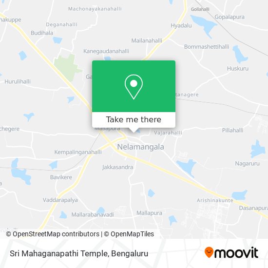 Sri Mahaganapathi Temple map