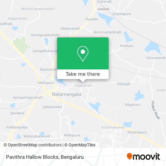 Pavithra Hallow Blocks map