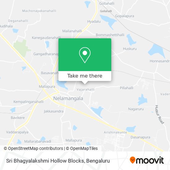 Sri Bhagyalakshmi Hollow Blocks map