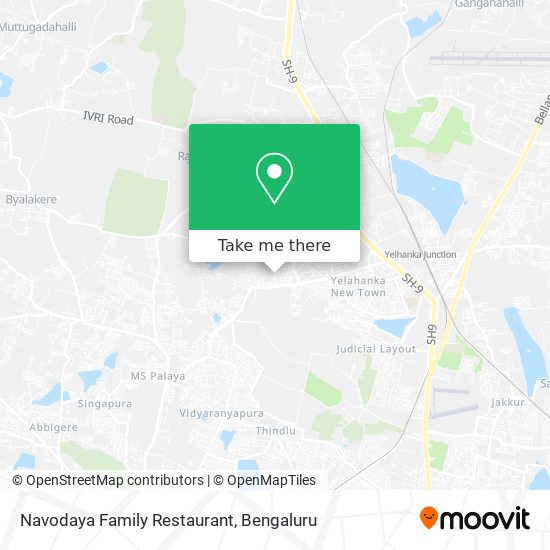 Navodaya Family Restaurant map