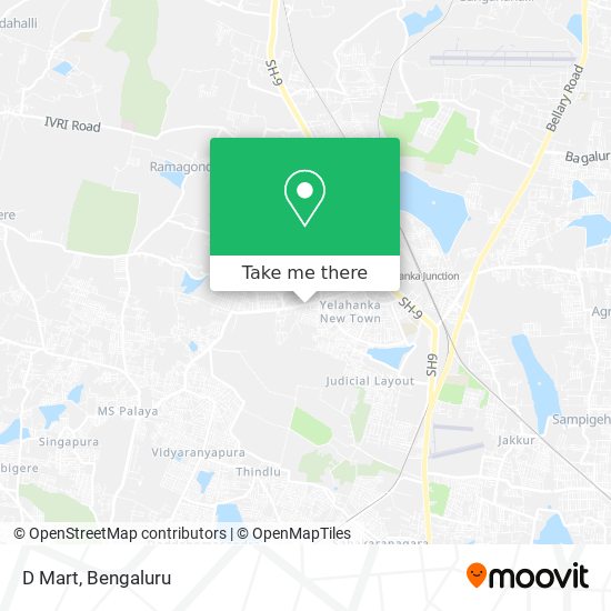 D Mart map