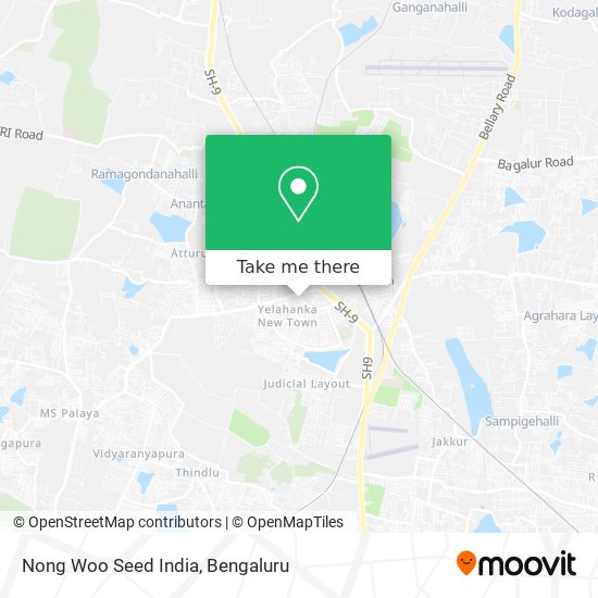 Nong Woo Seed India map