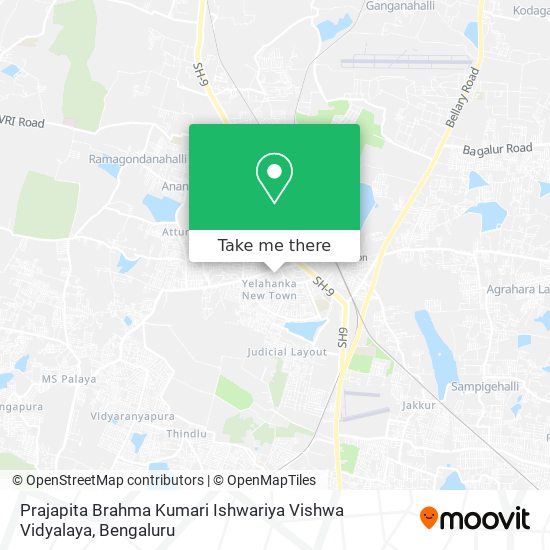 Prajapita Brahma Kumari Ishwariya Vishwa Vidyalaya map