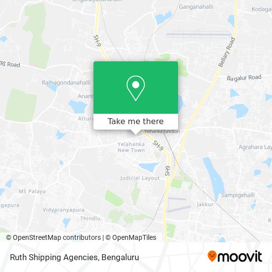 Ruth Shipping Agencies map