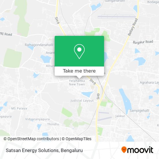 Satsan Energy Solutions map