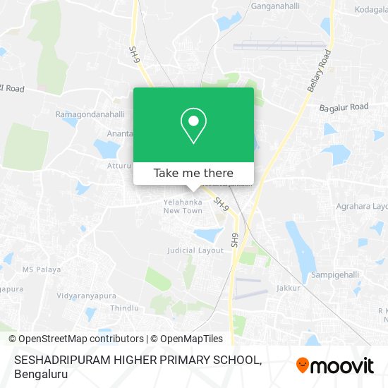 SESHADRIPURAM HIGHER PRIMARY SCHOOL map