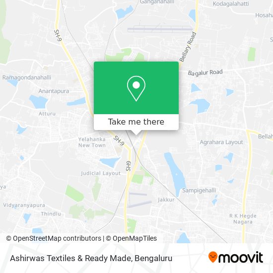 Ashirwas Textiles & Ready Made map