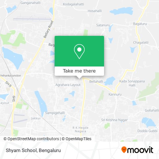 Shyam School map