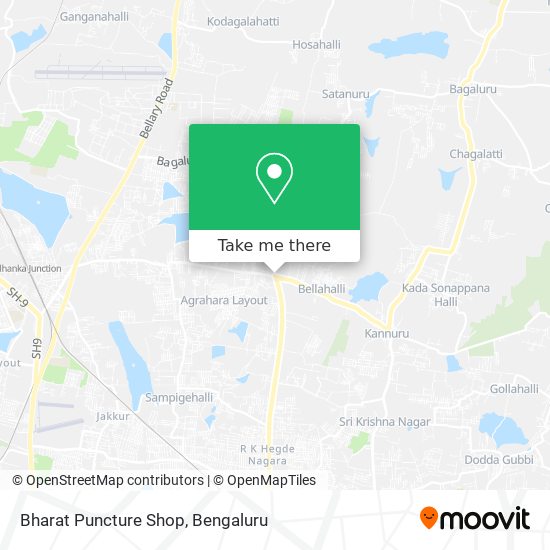 Bharat Puncture Shop map