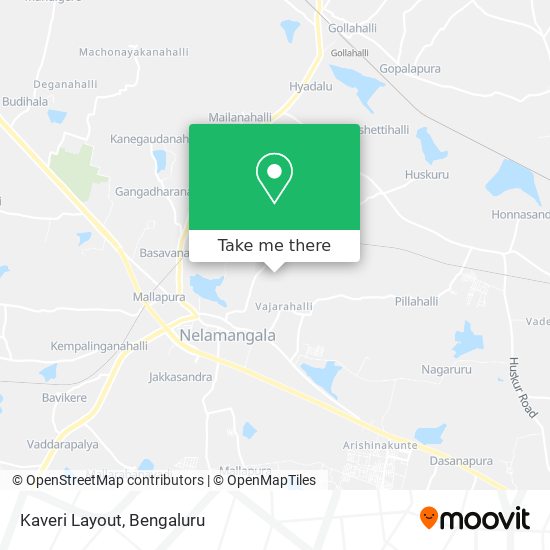 Kaveri Layout map