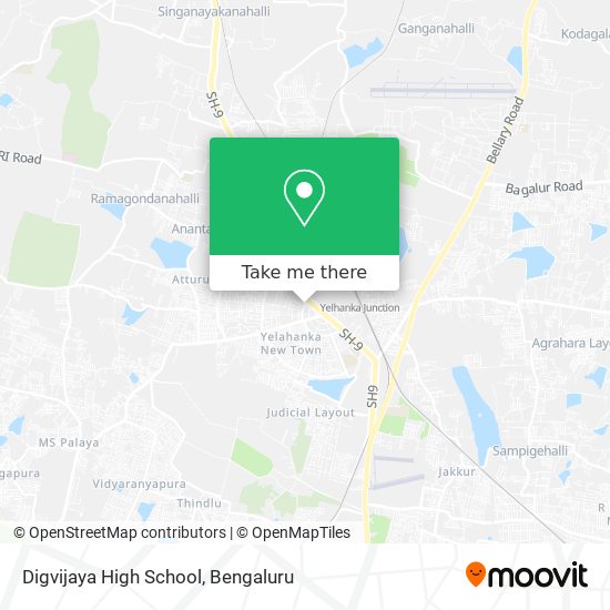 Digvijaya High School map