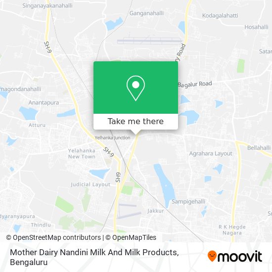 Mother Dairy Nandini Milk And Milk Products map