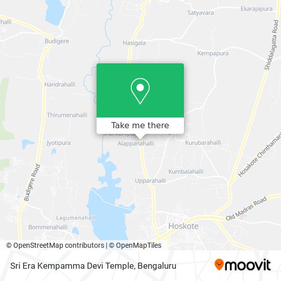 Sri Era Kempamma Devi Temple map