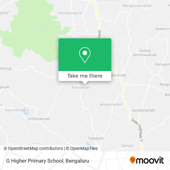 G Higher Primary School map