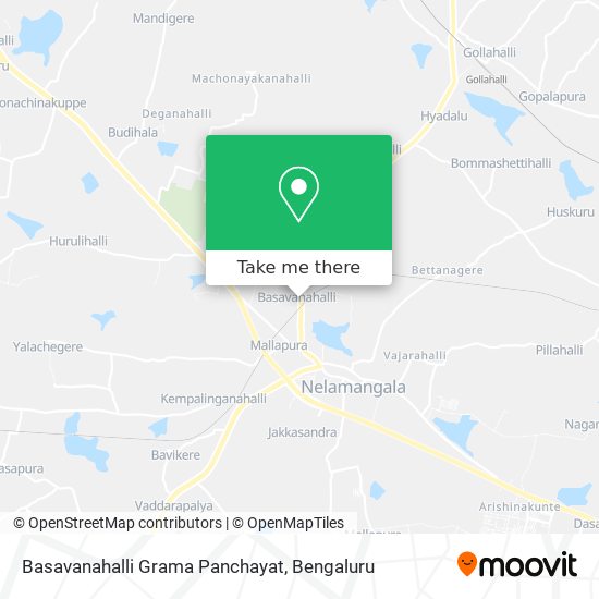 Basavanahalli Grama Panchayat map