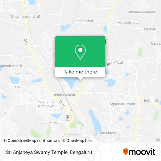 Sri Anjaneya Swamy Temple map