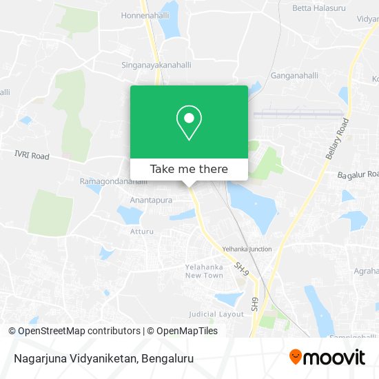 Nagarjuna Vidyaniketan map
