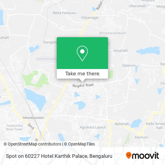 Spot on 60227 Hotel Karthik Palace map