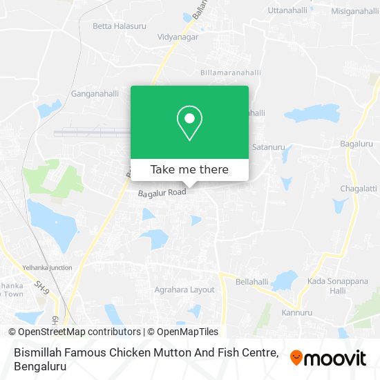Bismillah Famous Chicken Mutton And Fish Centre map