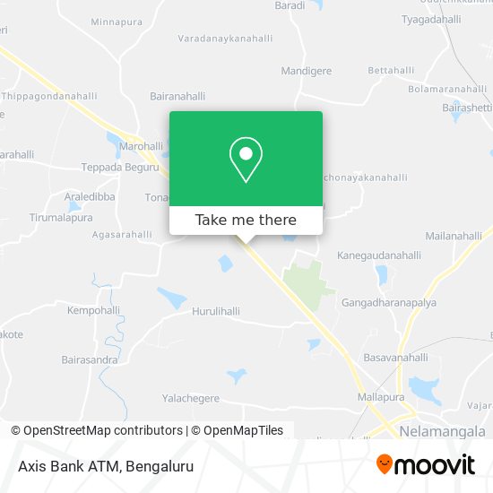 Axis Bank ATM map