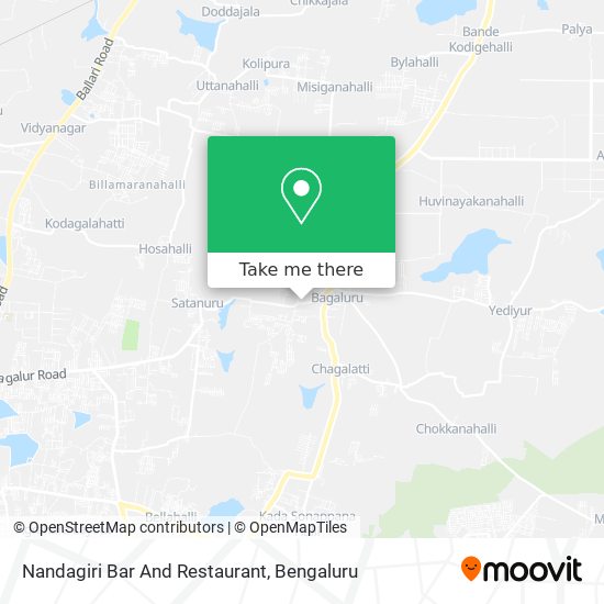 Nandagiri Bar And Restaurant map