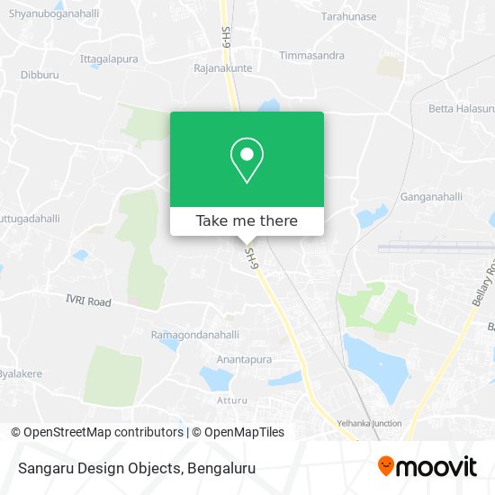 Sangaru Design Objects map