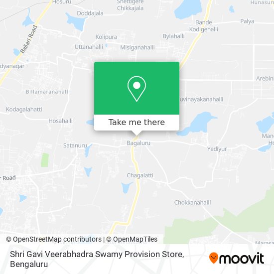 Shri Gavi Veerabhadra Swamy Provision Store map