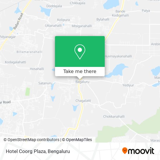 Hotel Coorg Plaza map
