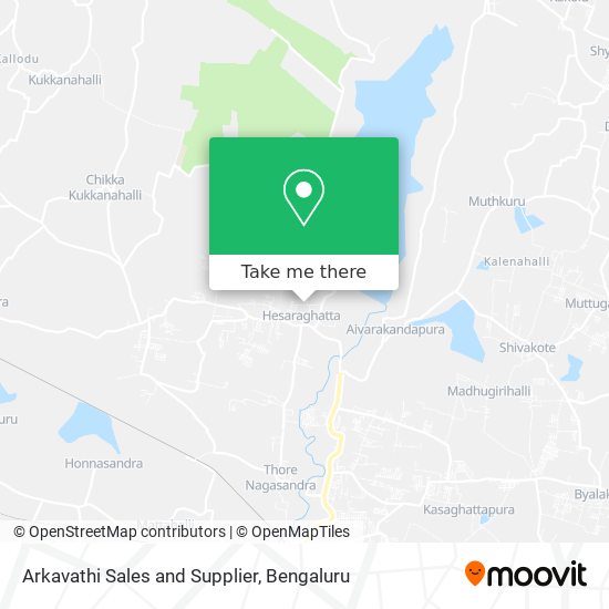 Arkavathi Sales and Supplier map