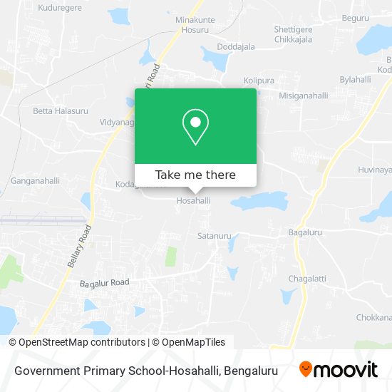 Government Primary School-Hosahalli map